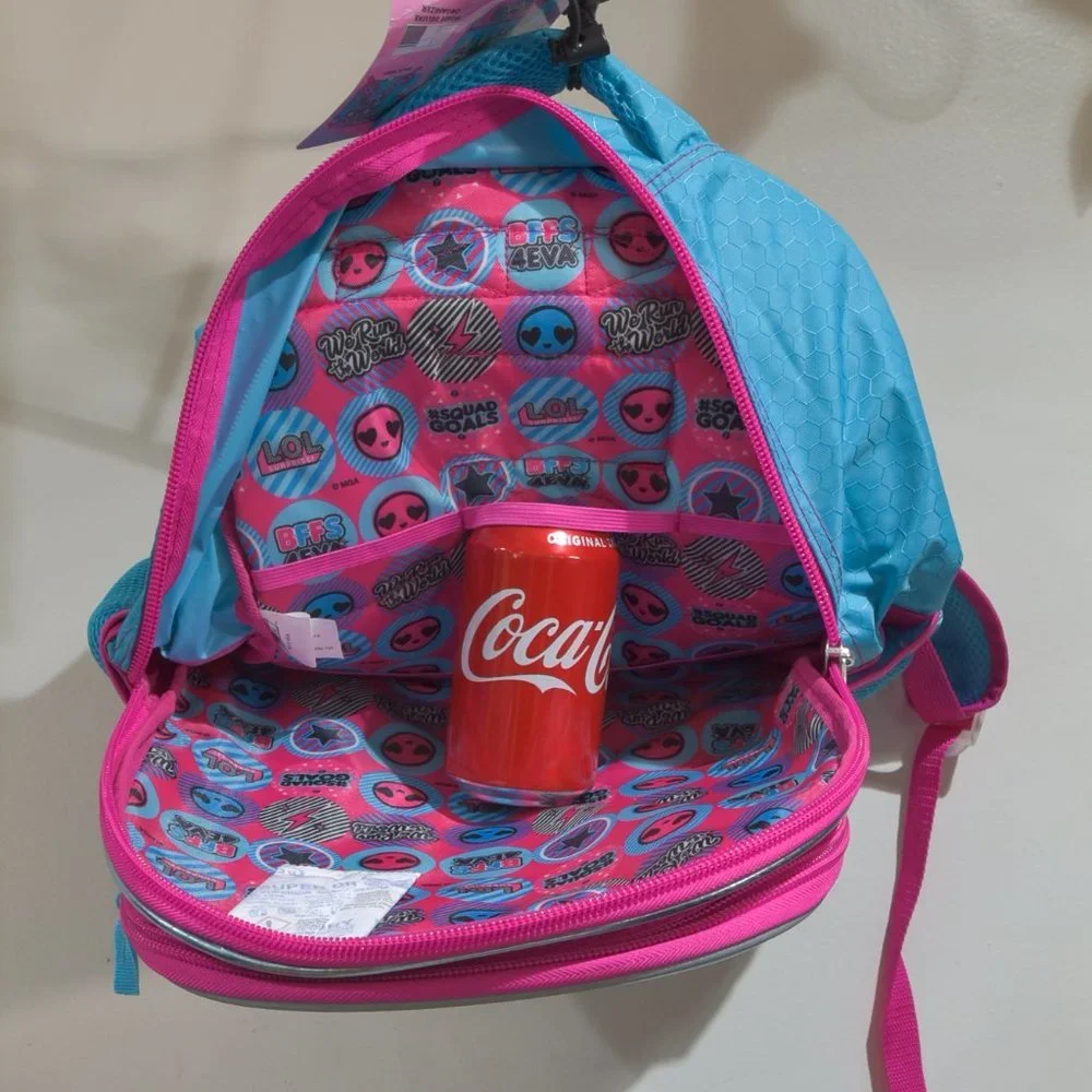 Kids unisex Backpack 16‎ inch  B.B's Run the World
